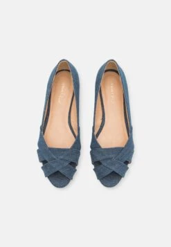 Anna Field Peeptoe Ballerina'S - Blue 13 Anna Field Peeptoe Ballerina'S - Blue -Anna Field 2c8f54d61c504bbc8106d38c99bb38ba