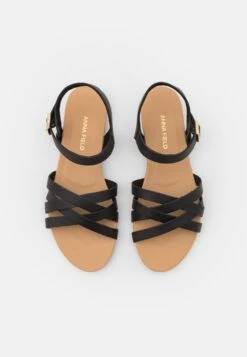 Leather - Sandalen - Black -Anna Field 7492d8ea524d48bb9bc2c8195e31bc9e
