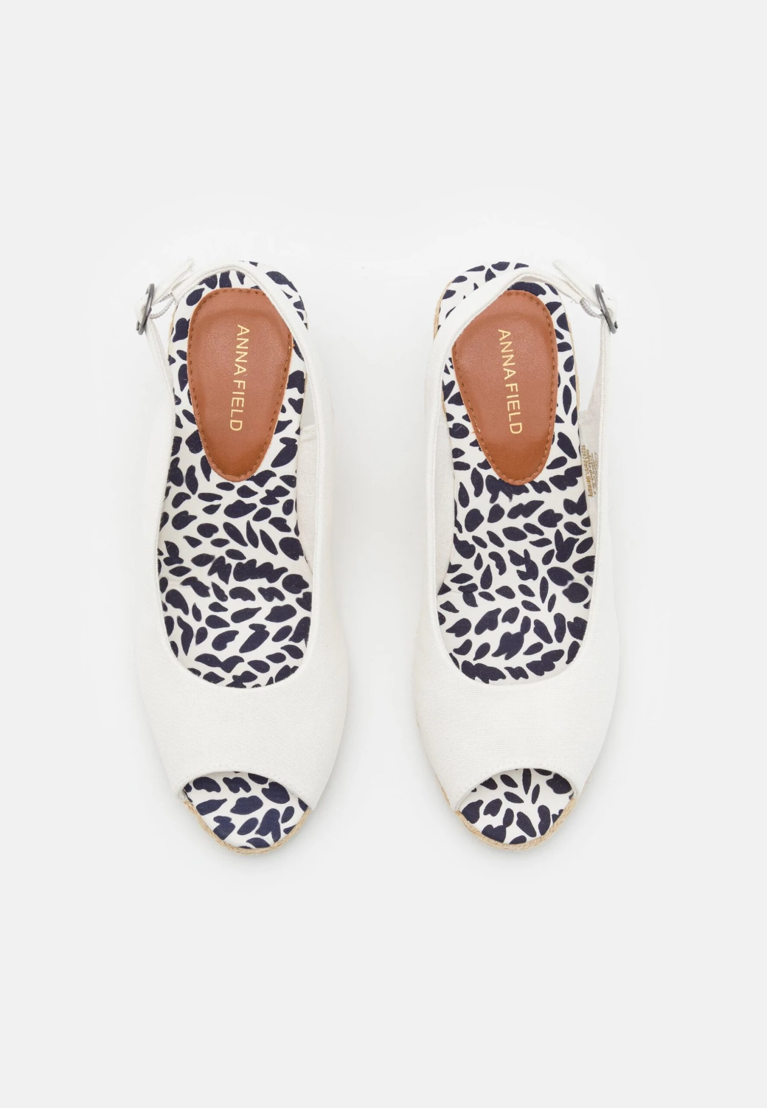 Anna Field Sandalen Met Sleehak - White 8 Anna Field Sandalen Met Sleehak - White - Afbeelding 6