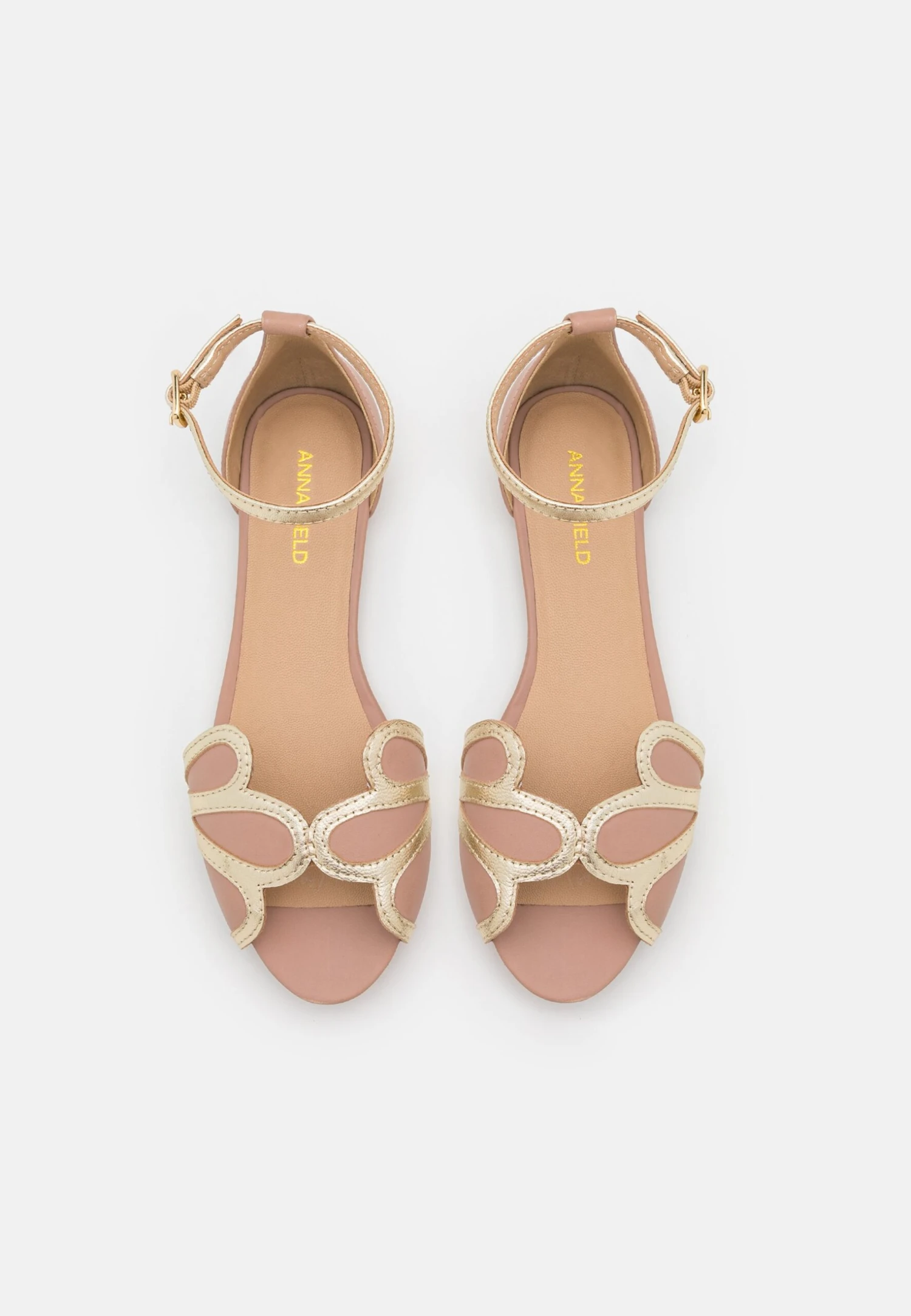 Anna Field Leather - Peeptoe Ballerina'S - Light Pink 8 Anna Field Leather - Peeptoe Ballerina'S - Light Pink - Afbeelding 6
